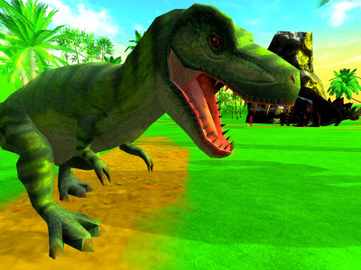 اسکرین شات 4 بازی Dinosaur Hunting Shooting Game