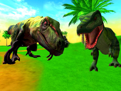 اسکرین شات 3 بازی Dinosaur Hunting Shooting Game