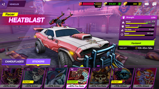 اسکرین شات بازی Battle Cars 4