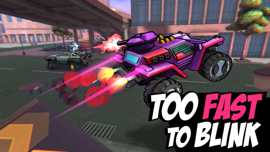 اسکرین شات 4 بازی Battle Cars: Nitro PvP Shooter