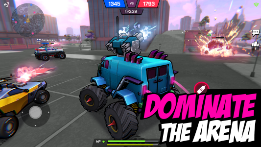 اسکرین شات 5 بازی Battle Cars: Nitro PvP Shooter