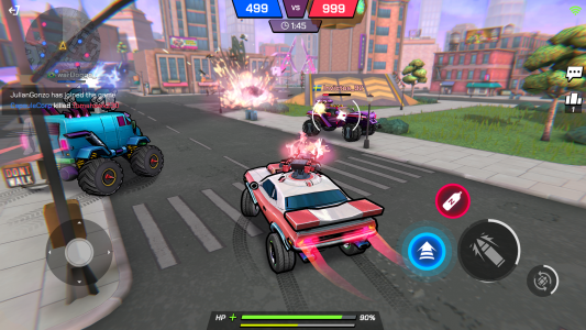 اسکرین شات بازی Battle Cars: Fast PVP Arena 3