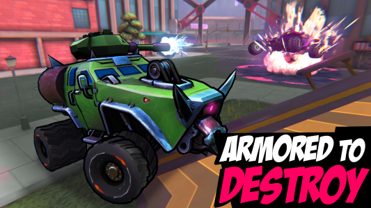 اسکرین شات 6 بازی Battle Cars: Nitro PvP Shooter