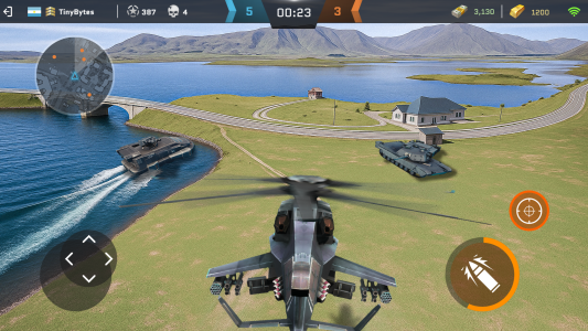 اسکرین شات 2 بازی Massive Warfare: Tanks PvP War