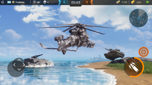 اسکرین شات 3 بازی Massive Warfare: Tanks PvP War