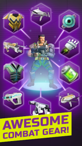 اسکرین شات بازی Neon Soldier: free Cyberpunk style Shooter game 🔥 4
