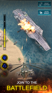 اسکرین شات بازی Gunship War: Helicopter Battle 3D 7