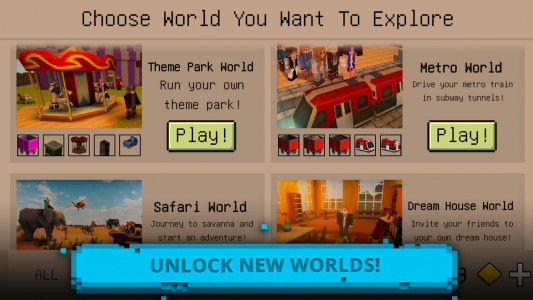 اسکرین شات بازی Ultimate Craft: Exploration of Blocky World 4