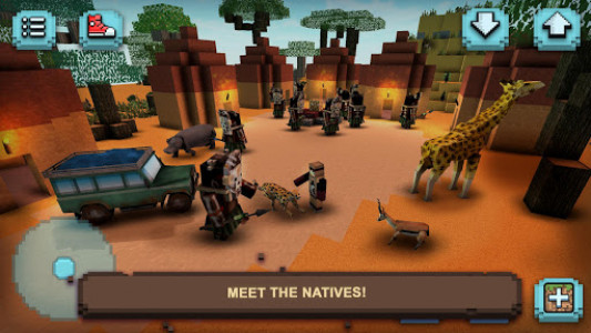 اسکرین شات بازی Savanna Safari Craft: Animals 6