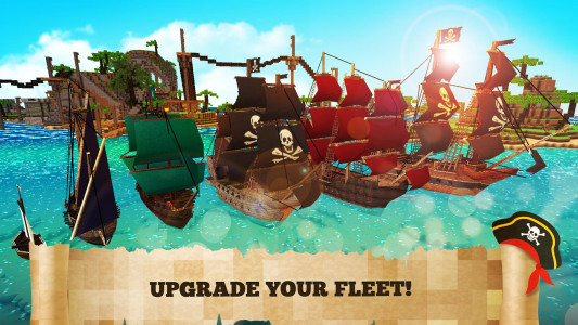 اسکرین شات بازی Pirate Crafts Cube Exploration 3