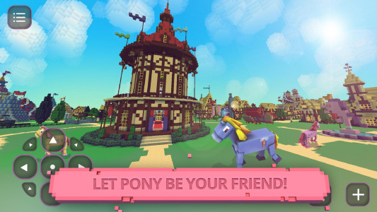 اسکرین شات بازی Pony Girls Craft: Exploration 1