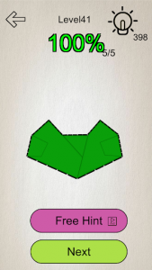 اسکرین شات بازی Fold Paper Puzzle 4