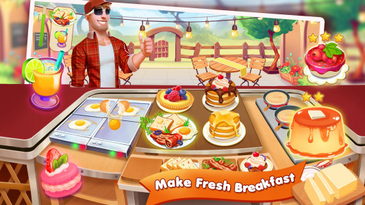 اسکرین شات بازی Restaurant Fever Cooking Games 1