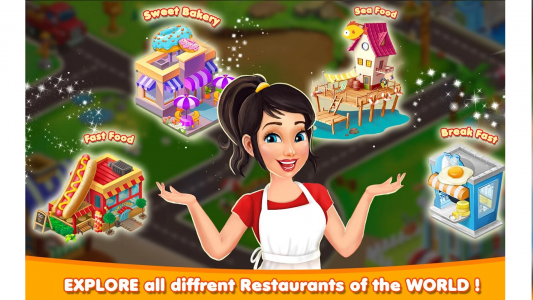 اسکرین شات بازی Restaurant Fever Cooking Games 7