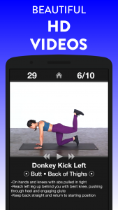 اسکرین شات برنامه Daily Workouts - Home Trainer 4