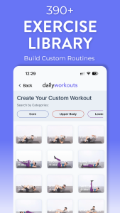 اسکرین شات 5 برنامه Daily Workouts - Home Fitness