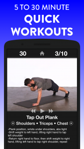 اسکرین شات برنامه Daily Workouts - Home Trainer 3