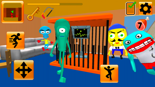اسکرین شات بازی Plankton Gang. Sponge Neighbor 2
