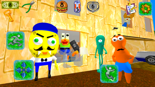 اسکرین شات بازی Sponge Neighbor Escape 3D 7