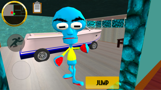 اسکرین شات 2 بازی Squid. Sponge Neighbor Expose