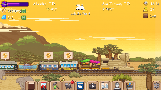 اسکرین شات بازی Tiny Rails - Train Tycoon 2023 6