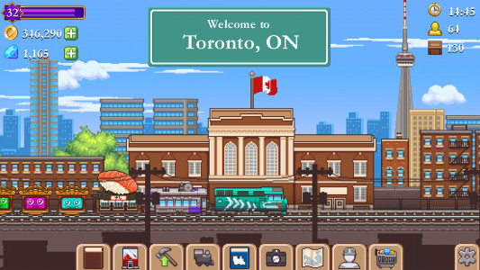 اسکرین شات 4 بازی Tiny Rails - Train Tycoon 2025