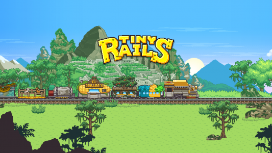 اسکرین شات بازی Tiny Rails - Train Tycoon 2023 1