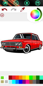 اسکرین شات 7 بازی Car Coloring Book - Car Paint