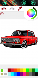 اسکرین شات بازی Car Coloring Book - Car Paint 7