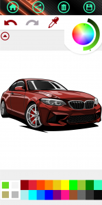 اسکرین شات بازی Car Coloring Book - Car Paint 5