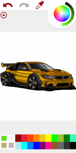 اسکرین شات بازی Car Coloring Book - Car Paint 3