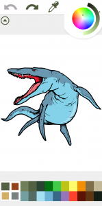 اسکرین شات 4 بازی Dinosaurs Coloring Book Dino