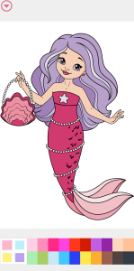 اسکرین شات 6 بازی Princess Coloring Book Game