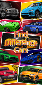 اسکرین شات 1 بازی Find the Difference Car Games