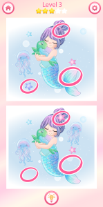 اسکرین شات 4 بازی Find the Difference Games Girl