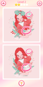 اسکرین شات 3 بازی Find the Difference Games Girl