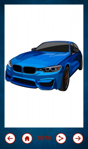 اسکرین شات برنامه Learn To Draw Cars 4