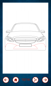 اسکرین شات برنامه Learn To Draw Cars 6