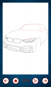 اسکرین شات برنامه Learn To Draw Cars 3