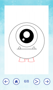 اسکرین شات 7 برنامه How To Draw Cartoons