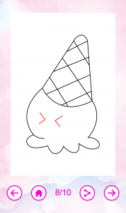 اسکرین شات 4 برنامه How To Draw Cute