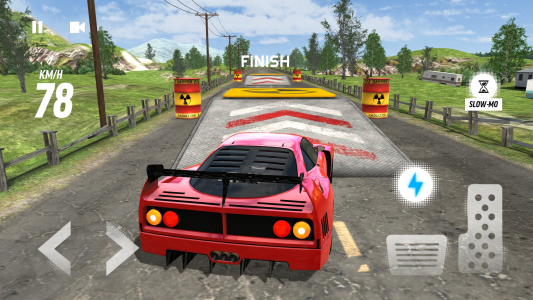 اسکرین شات بازی Extreme Stunt Races-Car Crash 3