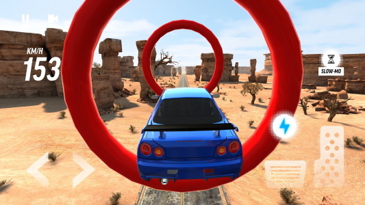 اسکرین شات بازی Extreme Stunt Races-Car Crash 2