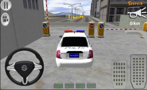 اسکرین شات بازی City Police Car Simulator 3D 3