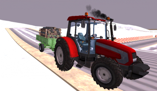 اسکرین شات بازی Snow Tractor Simulator 2016 6