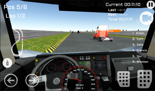 اسکرین شات بازی Truck Racer Driving 2019 3