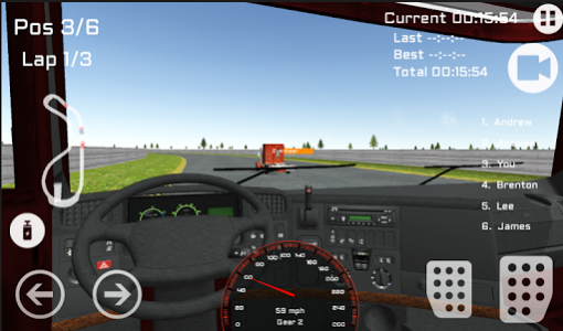 اسکرین شات بازی Truck Racer Driving 2019 4