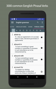 اسکرین شات 7 برنامه English grammar
