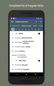 اسکرین شات 5 برنامه English grammar