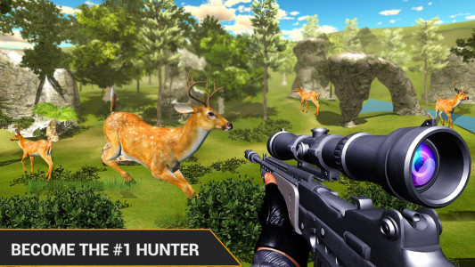 اسکرین شات بازی Deer Hunting Game : Wild Gun Games Shooter 2020 4
